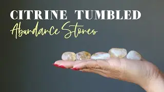 Shop Citrine Tumbled Stones