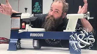 The Shop's New RIKON 70-100 Midi Lathe!