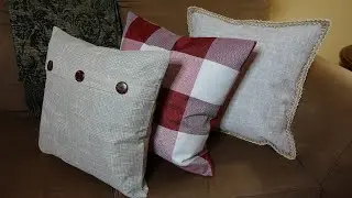 Throw Pillow Update | How to update your throw pillows on a budget.