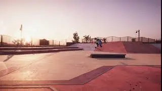 Tre (2 Set) - Heelflip to Nosegrind (box ledge).