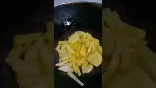 beef chickpeas curry with bitter groud potato sabji😘