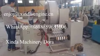 Custom your own smoking rolling paper cigarette paper gluing and slitting machine equipment