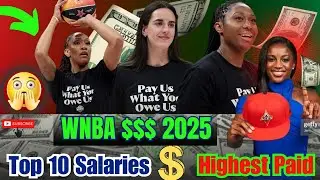 Top 10 Highest Paid WNBA Players 2025 💰 | Caitlin Clark & Stars Demand Pay Equity 😲 #nba #wnba #top