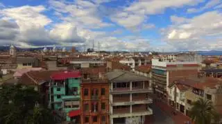 Cuenca Ecuador Drone Flight
