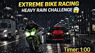 𝗛𝗲𝗮𝘃𝘆 𝗥𝗮𝗶𝗻 🌧 𝗕𝗶𝗸𝗲 𝗥𝗮𝗰𝗲 🚴&zwj;♂️ | 𝗗𝗮𝗻𝗴𝗲𝗿𝗼𝘂𝘀 𝗡𝗶𝗴𝗵𝘁 𝗥𝗶𝗱𝗲 