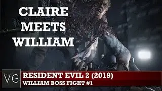 Resident Evil 2 (2019) - Claire encounters William for the first time!
