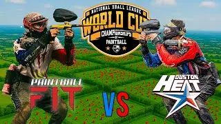 Профессиональный пейнтбольный матч - Heat против Paintball Fit, Кубок мира