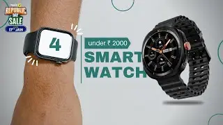 TOP 4 Smartwatch under ₹2000 | Flipkart Republic Day Sale