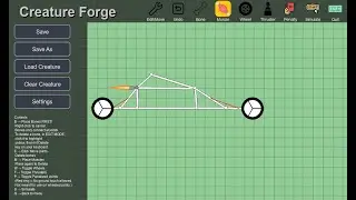 Evolving a Rocket Car in Creature Forge