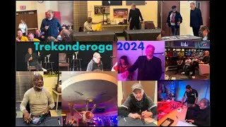 Star Trek Convention & Set Tour with J. Frakes, L. Burton, and W. Koenig @ Trekonderoga 2024.