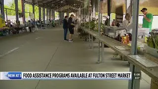 Food assistance accepted at Fulton Street Market