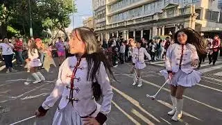 BATONISTAS, BANDAS TODOS LOS COLEGIOS DE GUATEMALA SE PREPARAN PARA EL 15