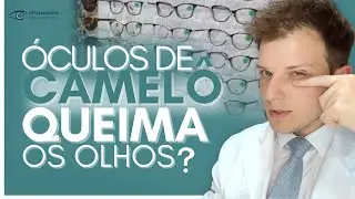 Óculos de camelô são ruins para os olhos