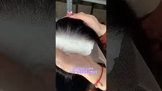 Single knots with pre plucked hairline