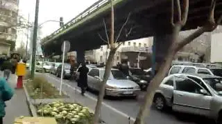 Iran 27 Dec 09 Tehran Hafez Bridge Ashura Protest
