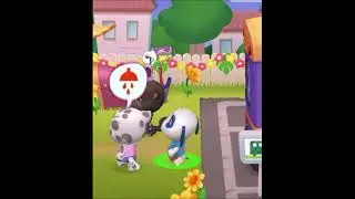 My Talking Tom VS Racoon  Friends New Space Update From NEW CARTOON TV Part 2