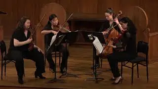 Mer&aacute;ki Quartet plays String Quartet No. 1 by Bela Bartok