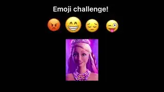 Barbie emoji challenge! 💜(Barbie the Pearl princess)