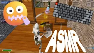 Self-Made Keyboard ASMR 😴 Tilted Zone Wars Gameplay 🏆 Yellow switch Keyboard Fortnite 165 FPS