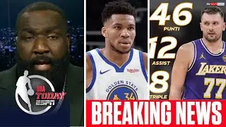 NBA Today | Shams updates NBA Trade Deadline: Giannis to the Warriors, Lakers rolling behind Luka