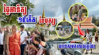 ថ្ងៃអាទិត្យ​ ១៥កើត ខែបុស្ស​ បរទេសមកលេងវត្តដែរ ១៨-០១-២៦ #អាមាត្យជន 