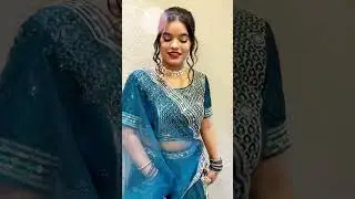 Royal vibes only navy blue lehnga with golden eye#youtubeshorts  #eyemakeup#shortsviral#makeup#eyes