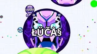 Playing Agario (First Place?!?!?!)