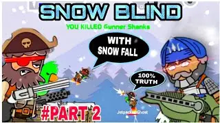 ANDHI BARAF❄️ IN SNOW BLIND IN MINI MILITIA !! SNOW FALL🌨️100% TRUE ALSO !! DA2 MINI MILITIA !!