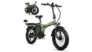 SURNAT 48V/32Ah 750W Long  RangeElectric Bike - N26 Installation Video