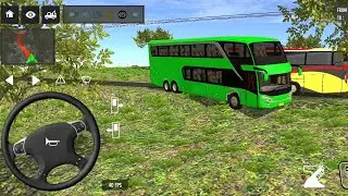 BUS  SIMULATOR 2024 INDONESIA COACH || 🚍bus city driving 🛣  || Euro bus simulator  Android gameplay 