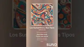 Canci&oacute;n de los sustantivos  #m&uacute;sica  #m&uacute;sicaescolar  #canci&oacute;ndeamor   #aprendecantando #espa&ntilde;olcant