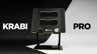 BASE DE NOTEBOOK ZINNIA KRABI PRO - PERFEITA PARA NOTEBOOK OU TABLET DE AT&Eacute; 17