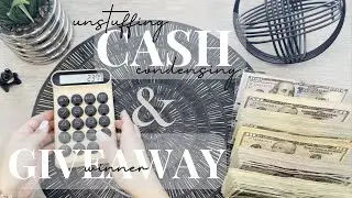 HUGE CASH CONDENSING | BILL SWAP | UNSTUFFING $2,377 Back to the bank Ep. 16