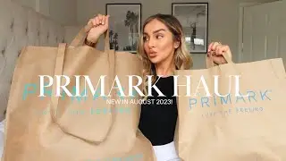 PRIMARK HAUL & TRY-ON AUGUST 2023 | Clothing + Home decor!