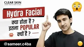 My first ever experience ||Hydra Facial Treatment sameer malik vlog || Eternal Love of God ||😱😱😱 ✅