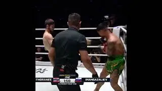 INSANITY 🤯 Asadula Imangazaliev styles on Kongthoranee to improve to 7-0 in ONE with 6 KOs!