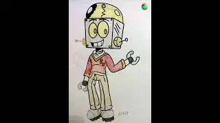 COLLEGE ROBOT JONES (TIMELAPSE) #shorts #robotjones