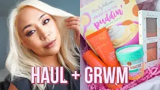 BEAUTY BAKERIE + JUVIA'S PLACE MAKEUP HAUL | Get Ready With Me Fox Eyes + Face of First Impressions