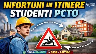 Studenti e PCTO: nuova protezione INAIL per gli spostamenti