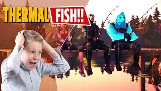 SNAKE EYES FISHES a THERMAL FISH in FORTNITE #Shorts