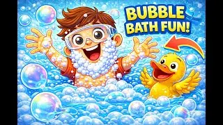 Bath Time Song for Kids | Splish Splash Wash Wash | Toddler Bathing, Body Parts & Hygiene Song