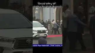 Justice Sri Vivek Agarwal grand entry MP high court #judge #lawyer