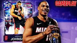 DARK MATTER KESHAD JOHNSON GAMEPLAY!! IS THE DUNK CONTEST CHAMP WORTH USING IN NBA 2K26 MyTEAM??