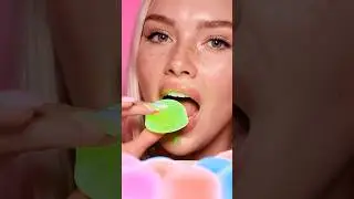 Would You Try Neon Mochi 🍡✨asmr test