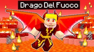 Divento Il DRAGO Del FUOCO Su Minecraft!