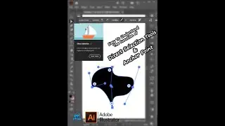 Easy to understand the function of Direct Selection Tools and Anchor Point