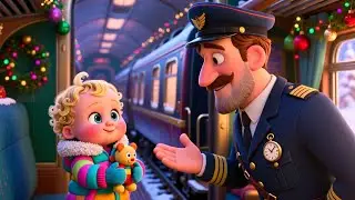Xmas Train ABC Baby Up 🎄🚂 Fun Alphabet Song for Kids | Learn ABCs with Baby