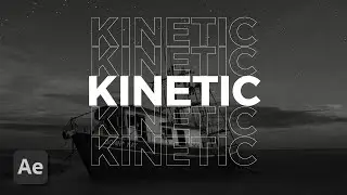 5 Easy to Create Hyper Kinetic Text Animations | After Effects