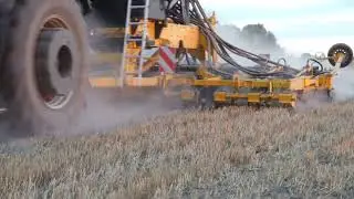 Посів ріпаку на пісках сівалкою Claydon Hybrid. Серпень 2024.