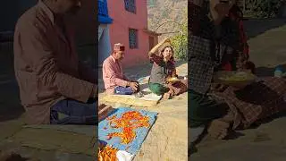 पहाड़ी मुरब्बा 😋&hearts;️!!#shrutipahari #himachaligirl #PahadiLife#pahadimurabba#paharifood#familymoment